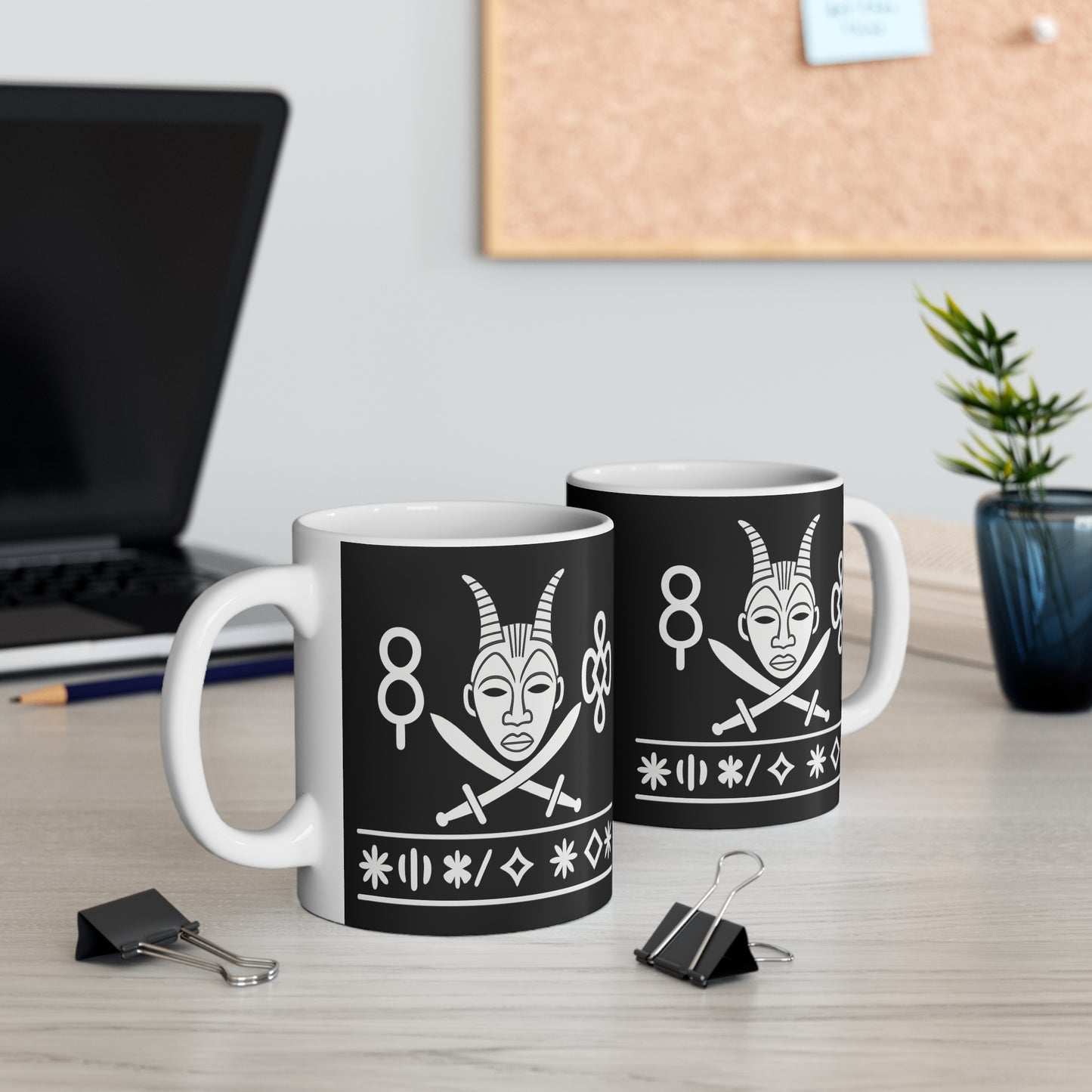 Igbo Pirate Mug - 11oz Ceramic Coffee Cup
