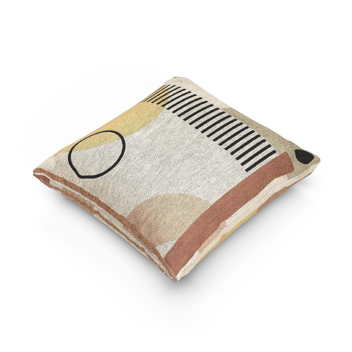 Minimalist Abstract Geometric Throw Pillow – Bold Modern Accent