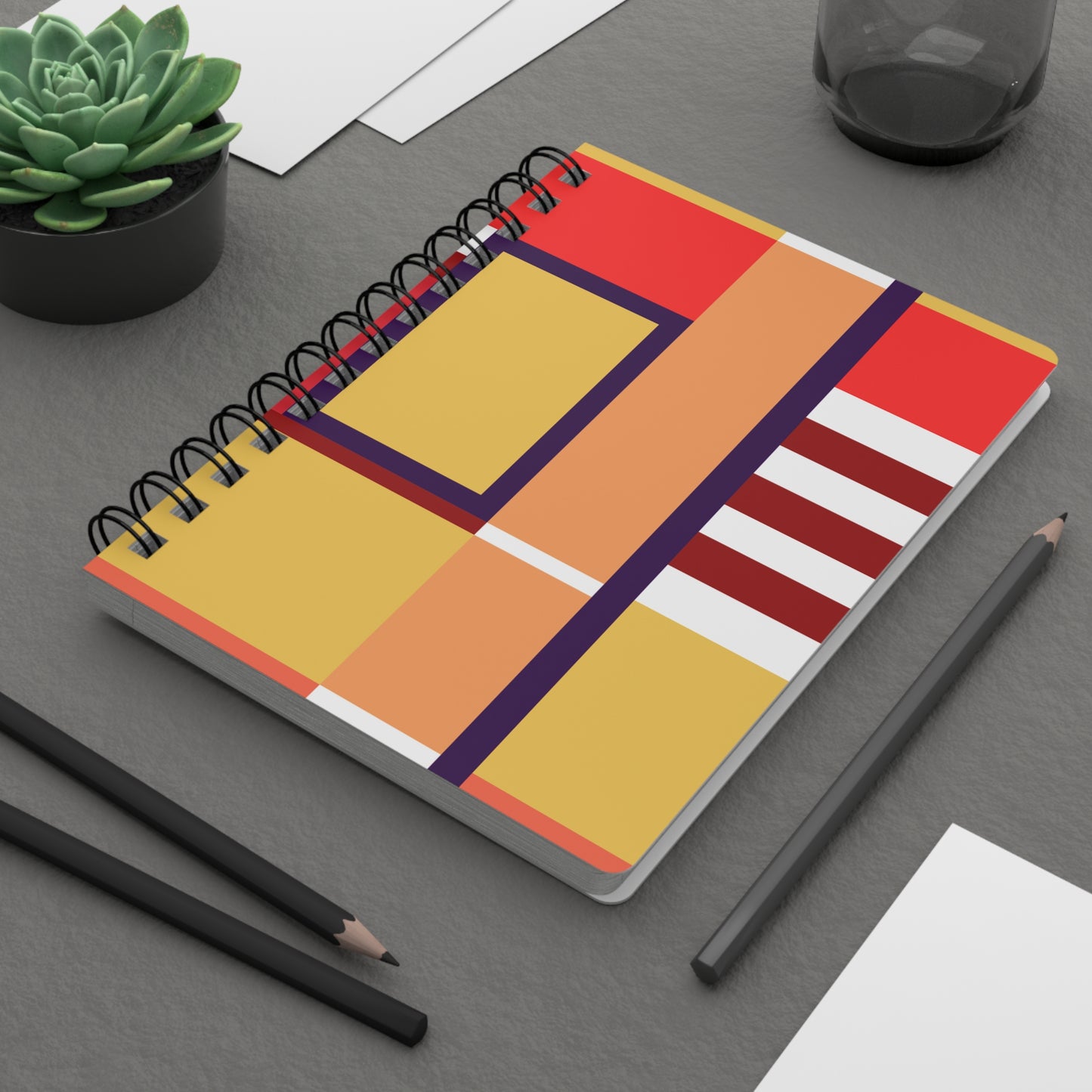 Spectrum Blocks Spiral Notebook