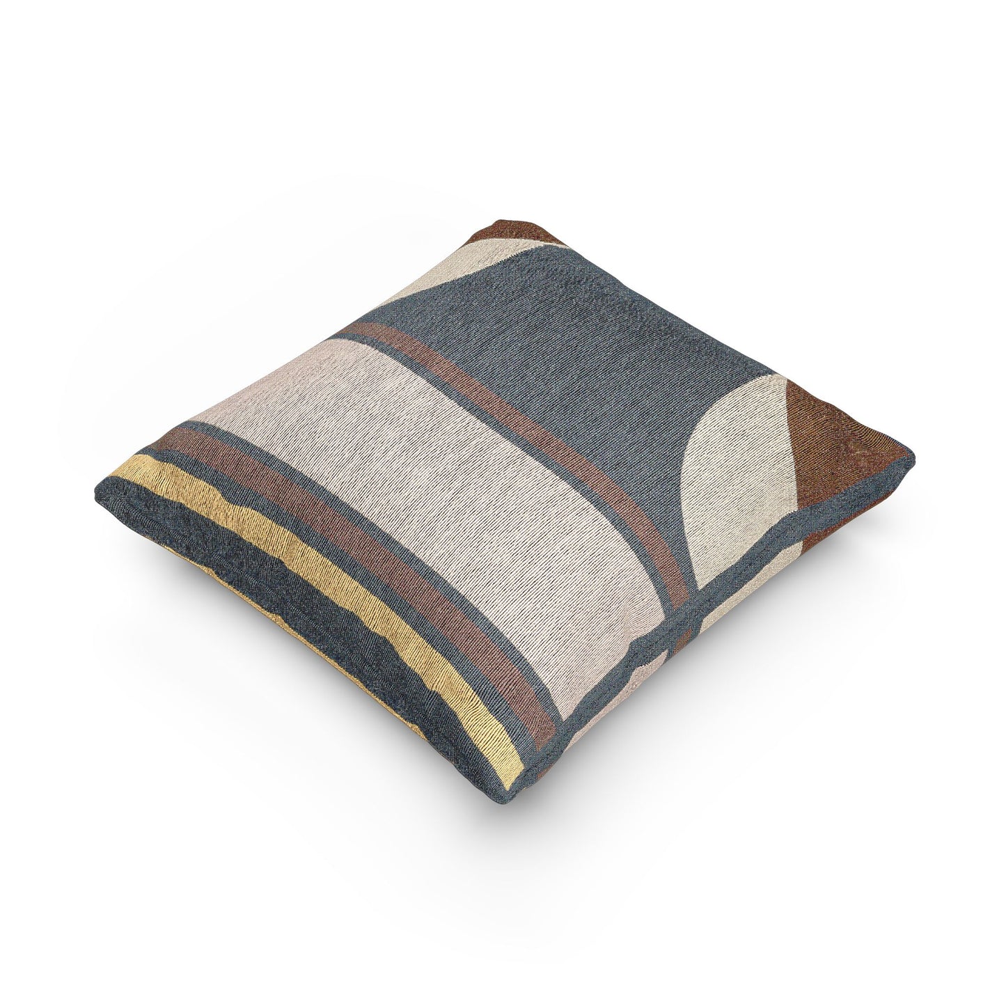 Columnar Harmony Throw Pillow ā Structure Meets Style