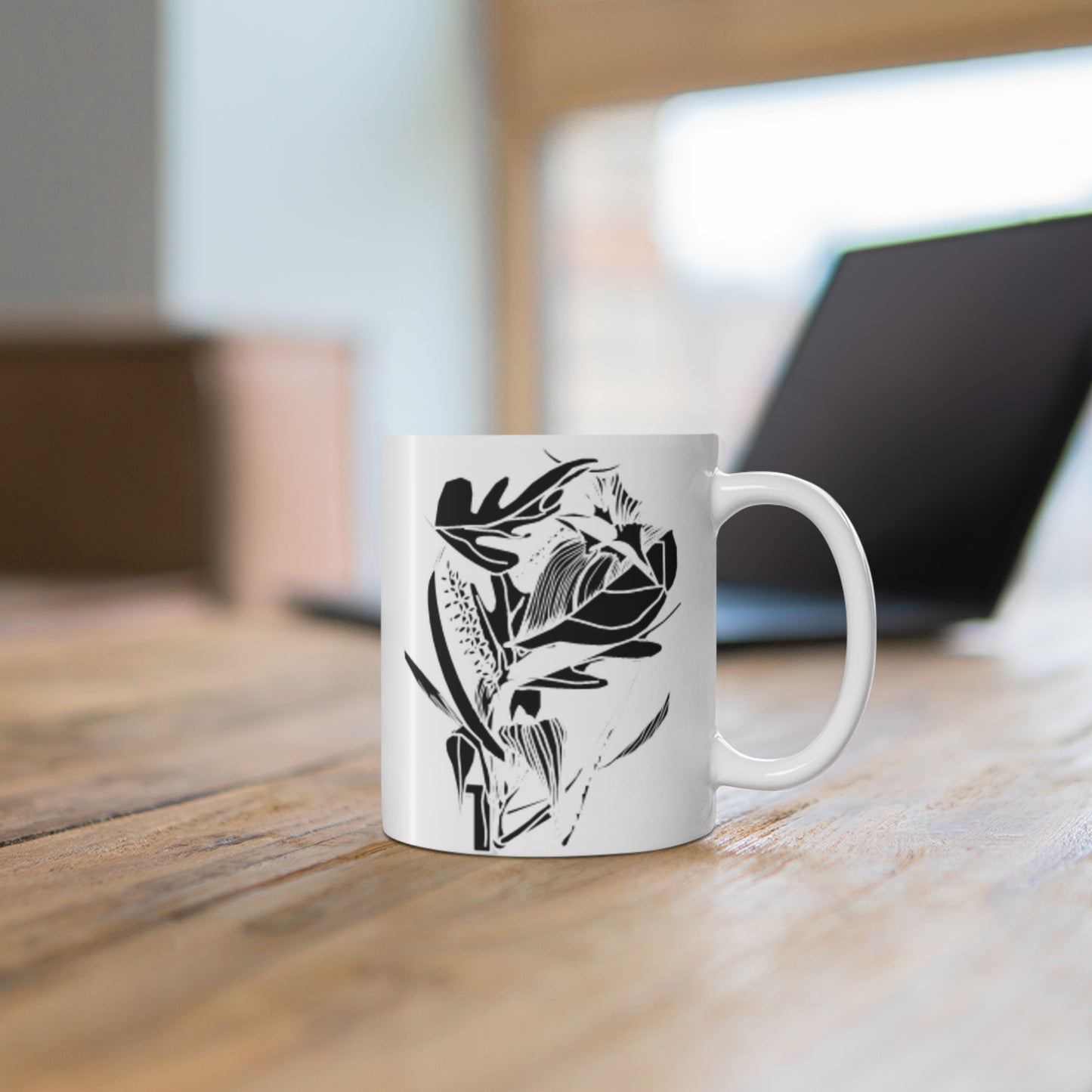Elegant Floral Mug