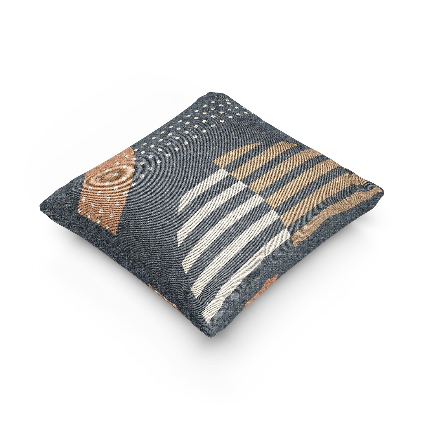 Orbit Grid Throw Pillow – Minimalism in Motion