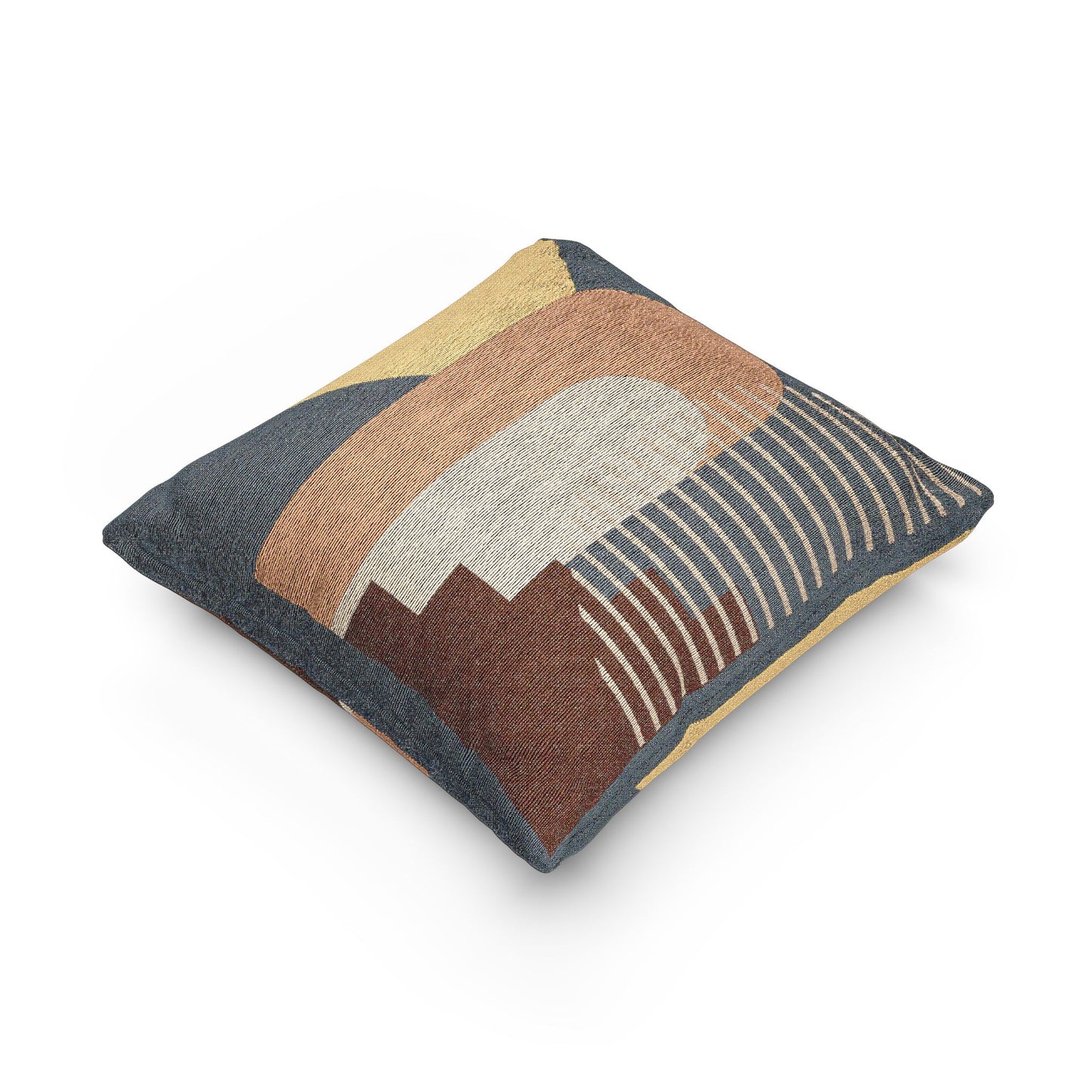 Geometric Abstraction Throw Pillow β Where Form Meets Mood