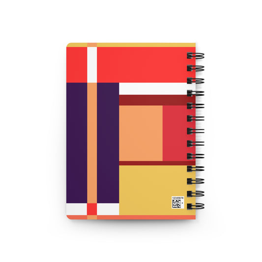 Spectrum Blocks Spiral Notebook