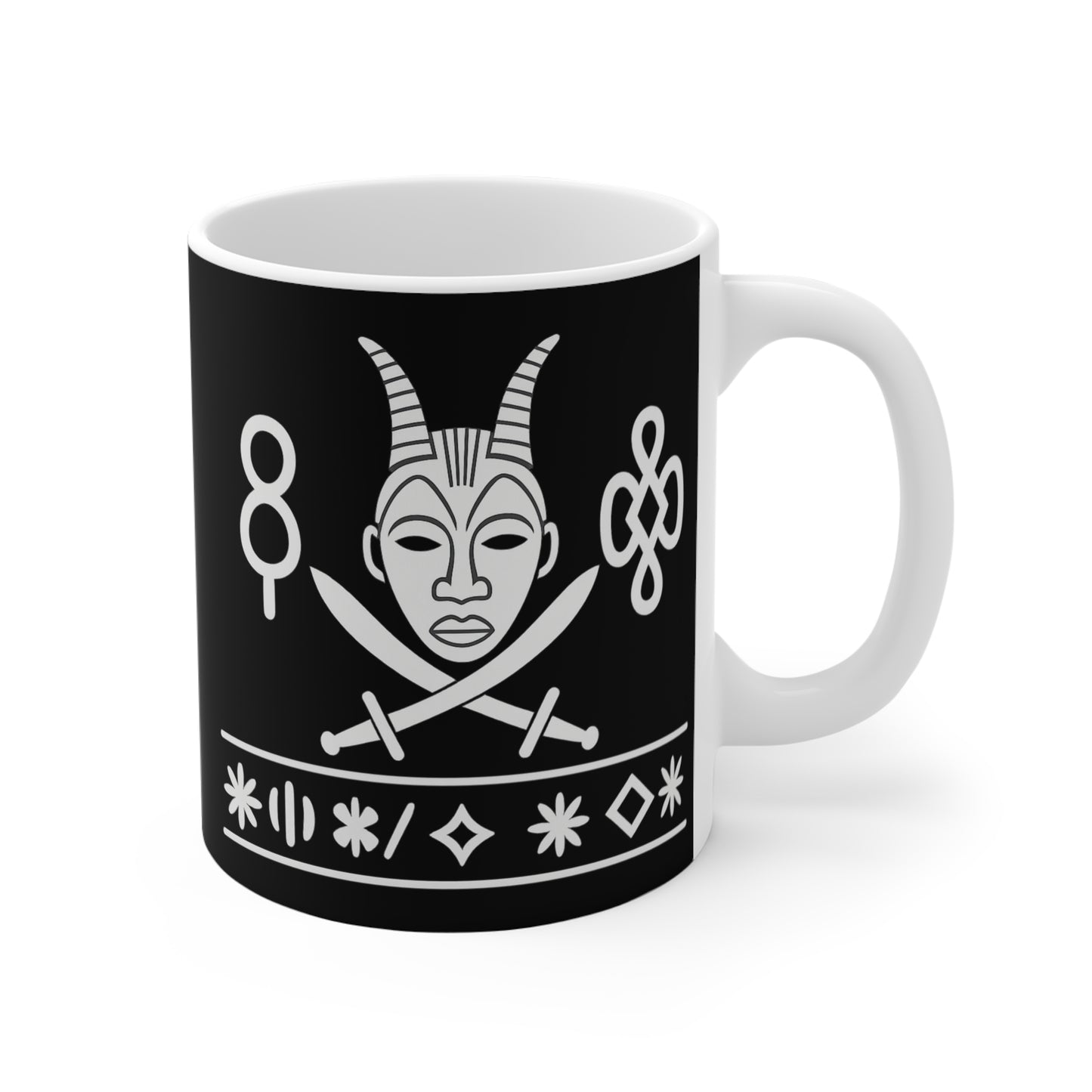 Igbo Pirate Mug - 11oz Ceramic Coffee Cup