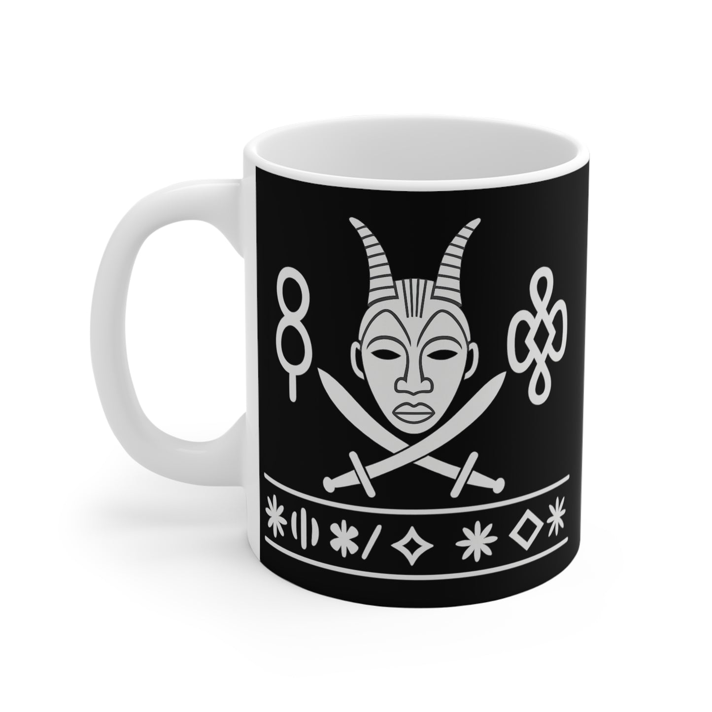 Igbo Pirate Mug - 11oz Ceramic Coffee Cup
