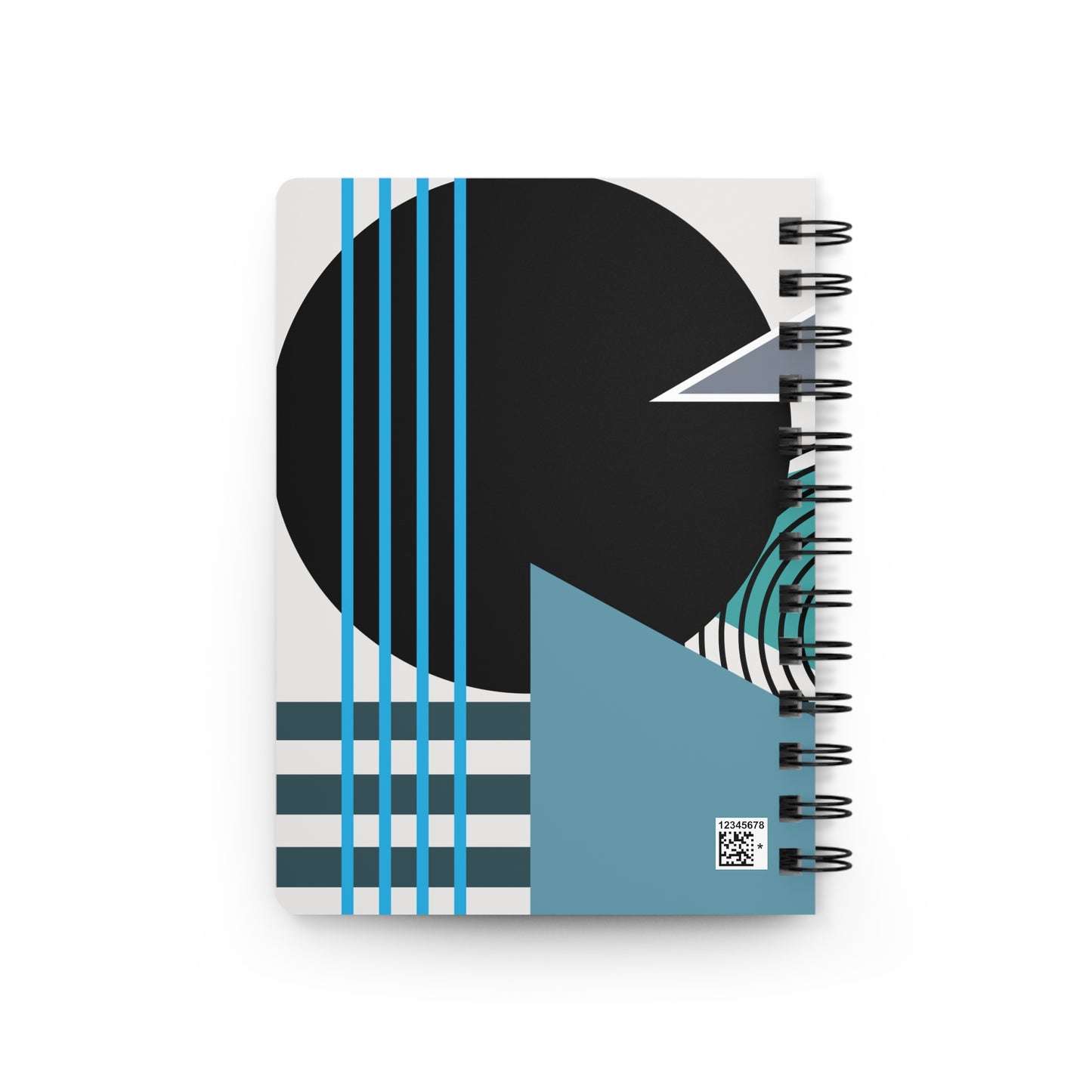 Geometric Balance Spiral Notebook