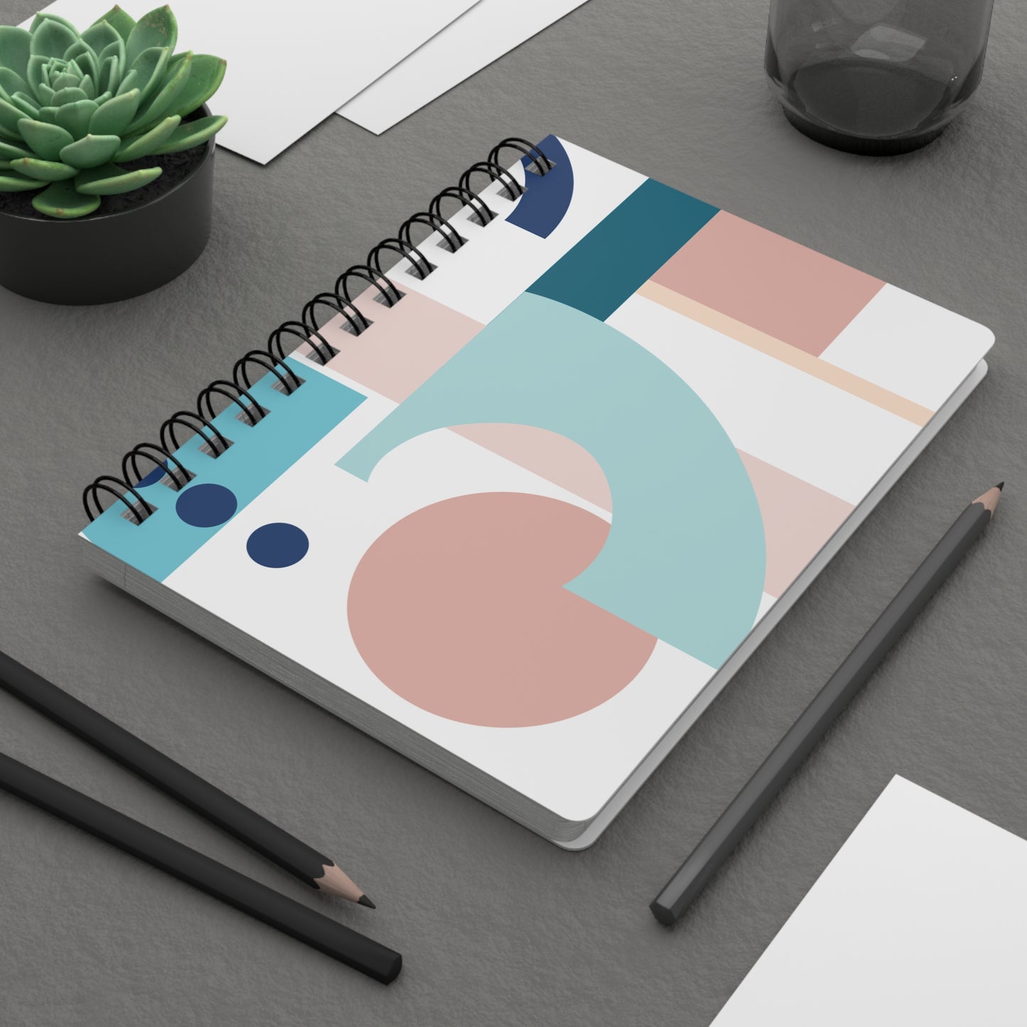 Architectural Geometric Spiral Journal