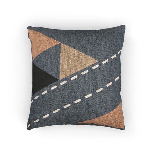 Transit Geometry Throw Pillow – Where Movement Meets Form
