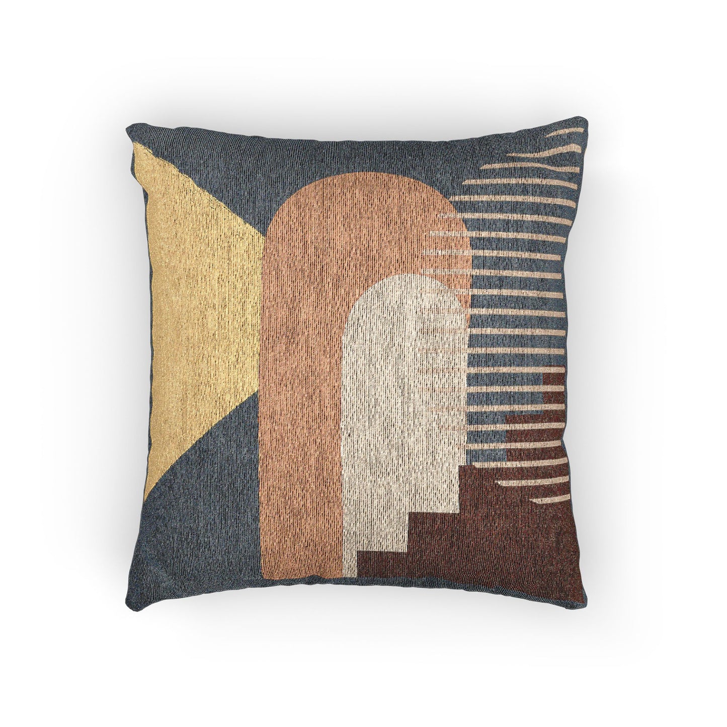 Geometric Abstraction Throw Pillow – Where Form Meets Mood