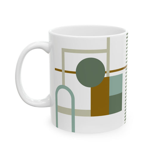 Abstract Geometric Art Coffee Mug | 11 oz Mug