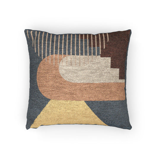 Geometric Abstraction Throw Pillow – Where Form Meets Mood