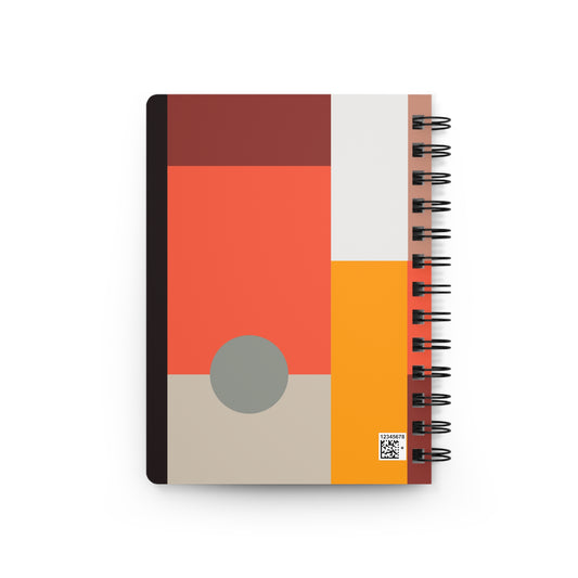 Abstract Horizons Spiral Notebook