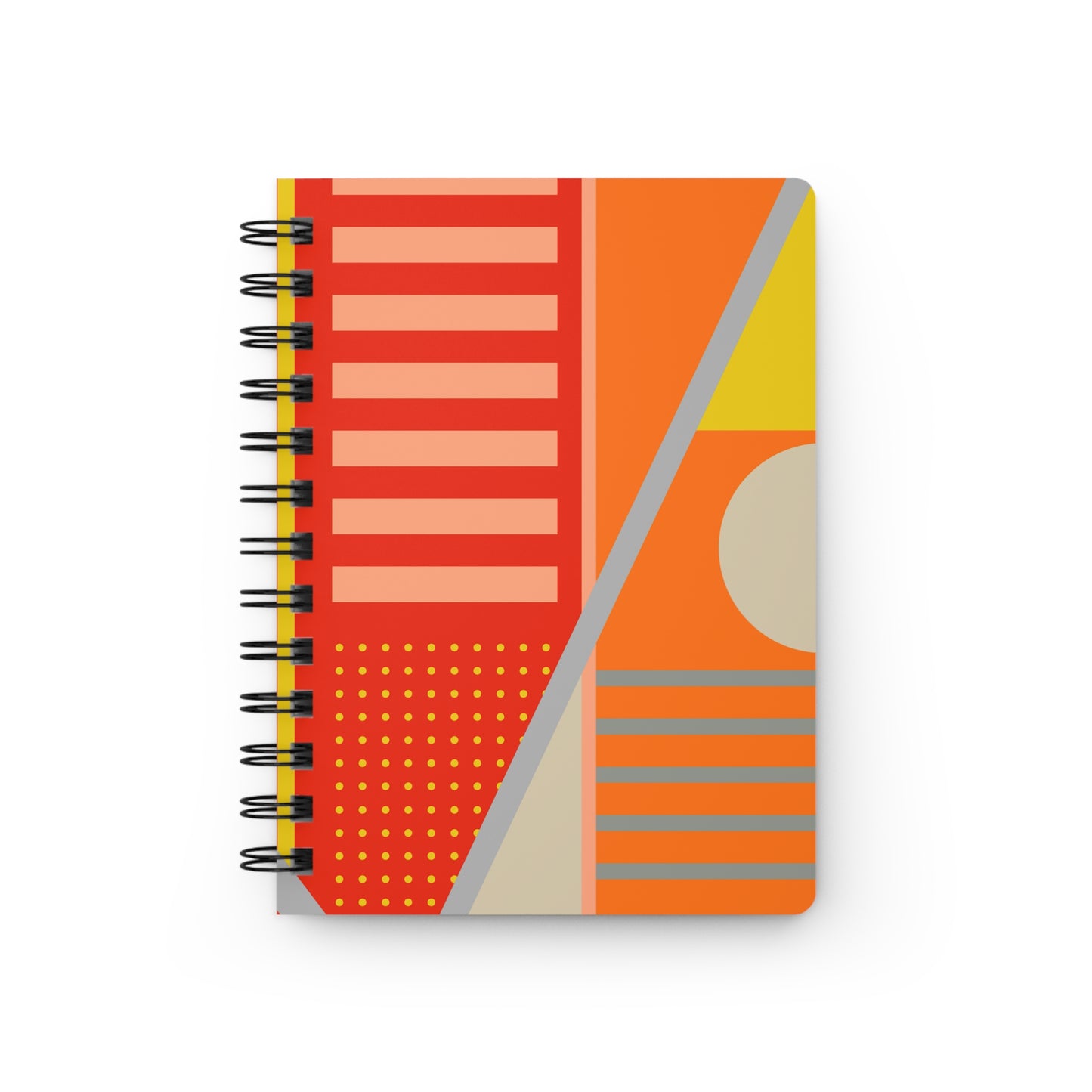 Abstract Stripes & Shapes Notebook