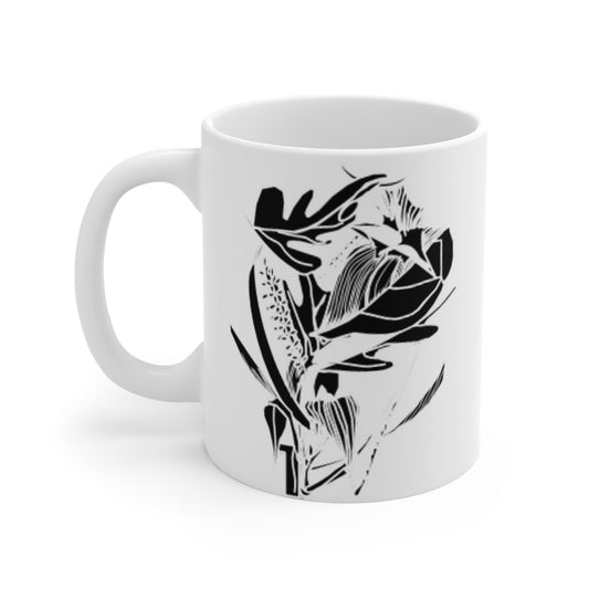 Elegant Floral Mug