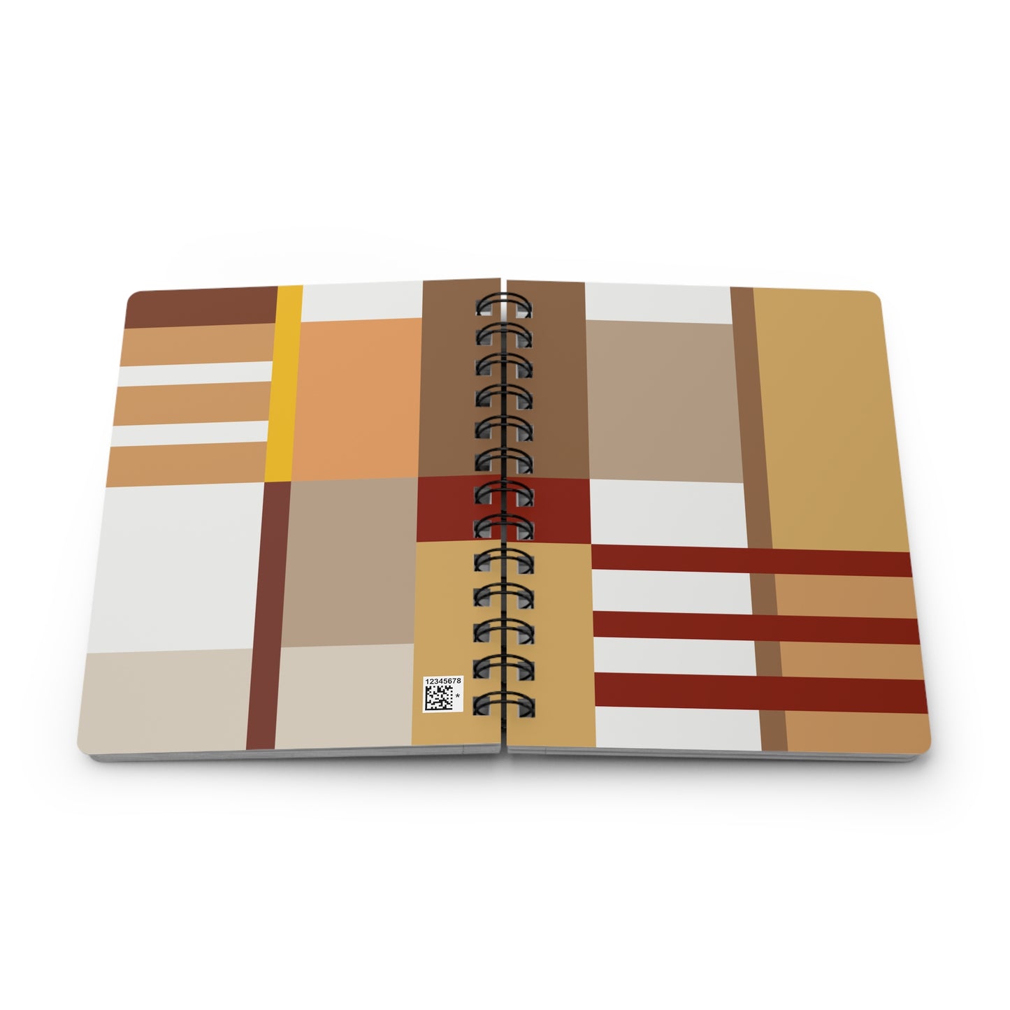 Terra Blocks: Bauhaus Style Abstract Notebook
