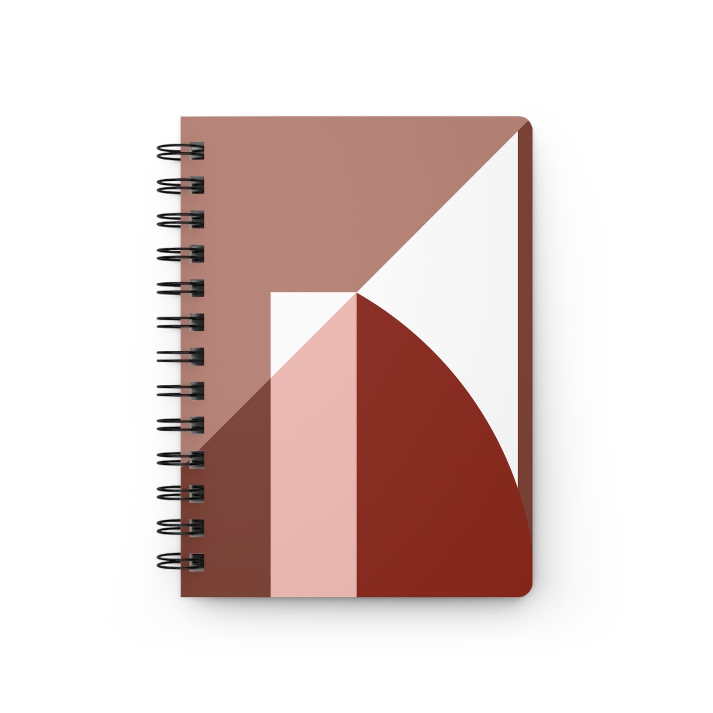 Abstract Architectural Study Notebook - Terracotta & Earth Tones | Stylish Notebook for Creative Writing, Sketching, Gift for Artists, Minimalist Stationery