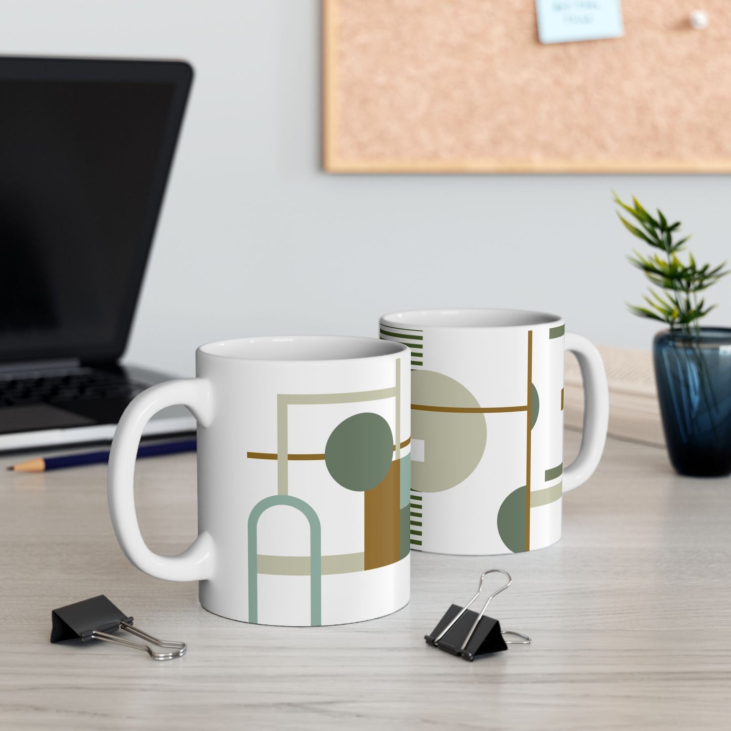 Abstract Geometric Art Coffee Mug | 11 oz Mug
