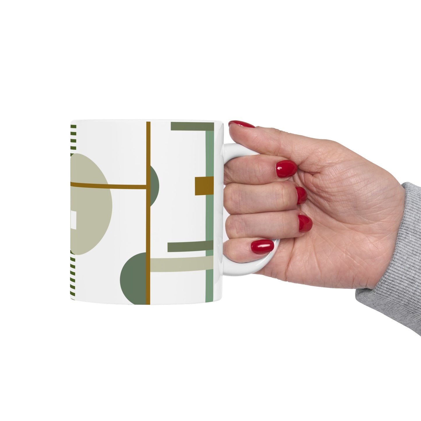Abstract Geometric Art Coffee Mug | 11 oz Mug