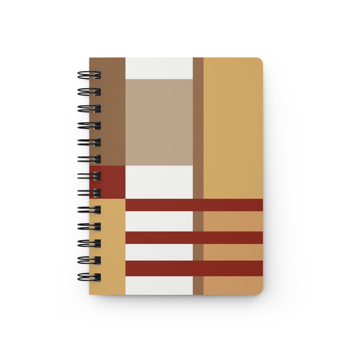 Terra Blocks: Bauhaus Style Abstract Notebook