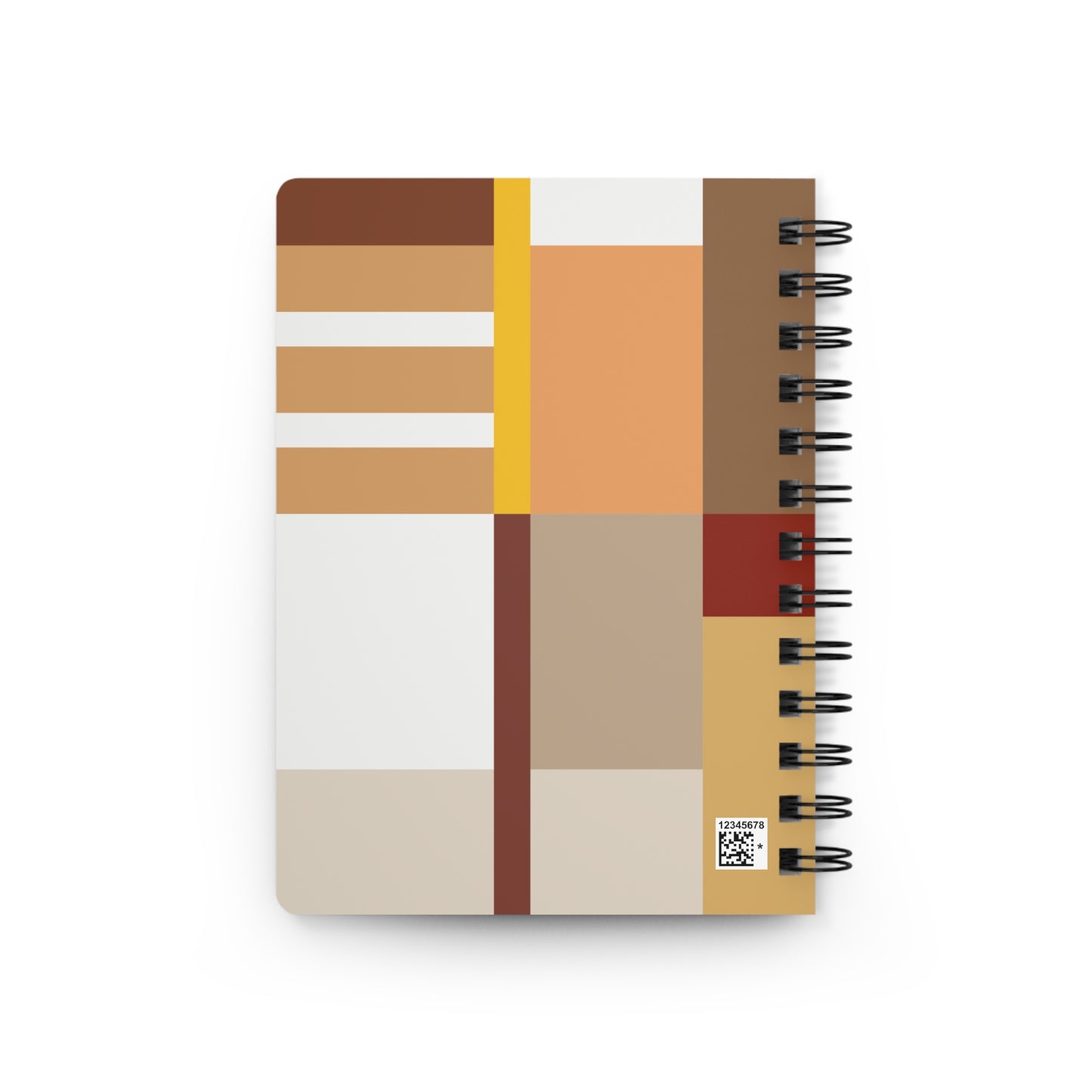 Terra Blocks: Bauhaus Style Abstract Notebook