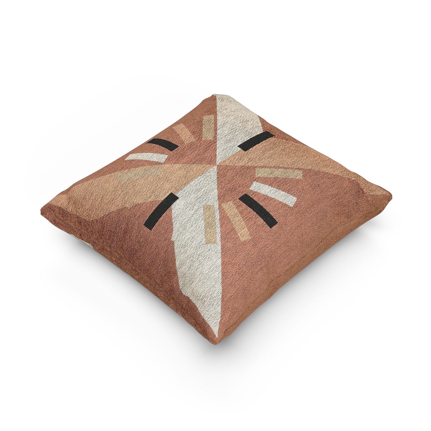 “Axis & Echo” – Geometric Throw Pillow Cover