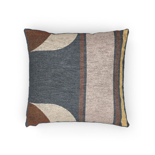 Columnar Harmony Throw Pillow – Structure Meets Style