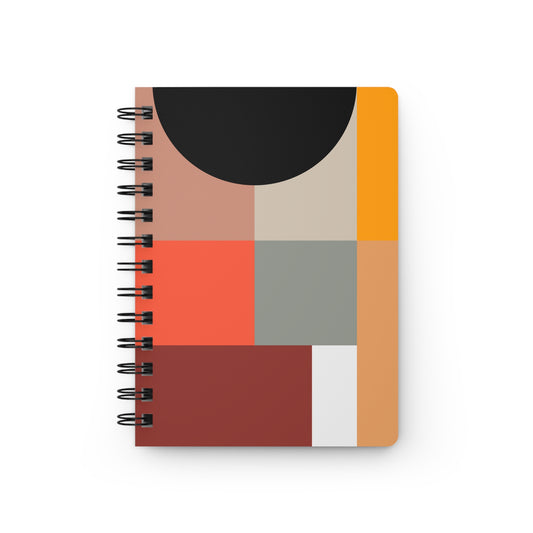 Abstract Horizons Spiral Notebook
