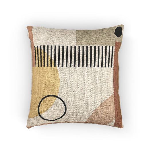 Minimalist Abstract Geometric Throw Pillow – Bold Modern Accent