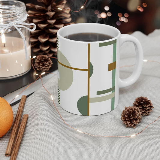 Abstract Geometric Art Coffee Mug | 11 oz Mug