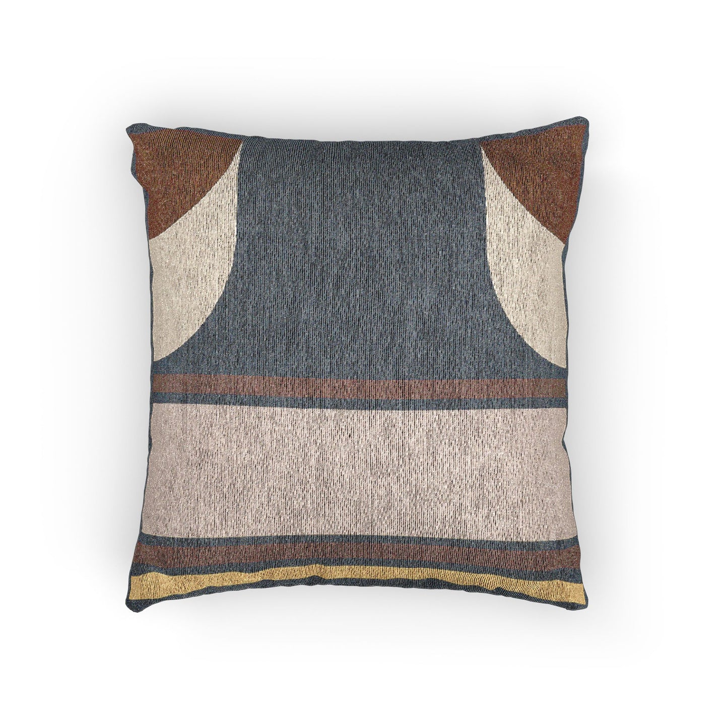Columnar Harmony Throw Pillow – Structure Meets Style