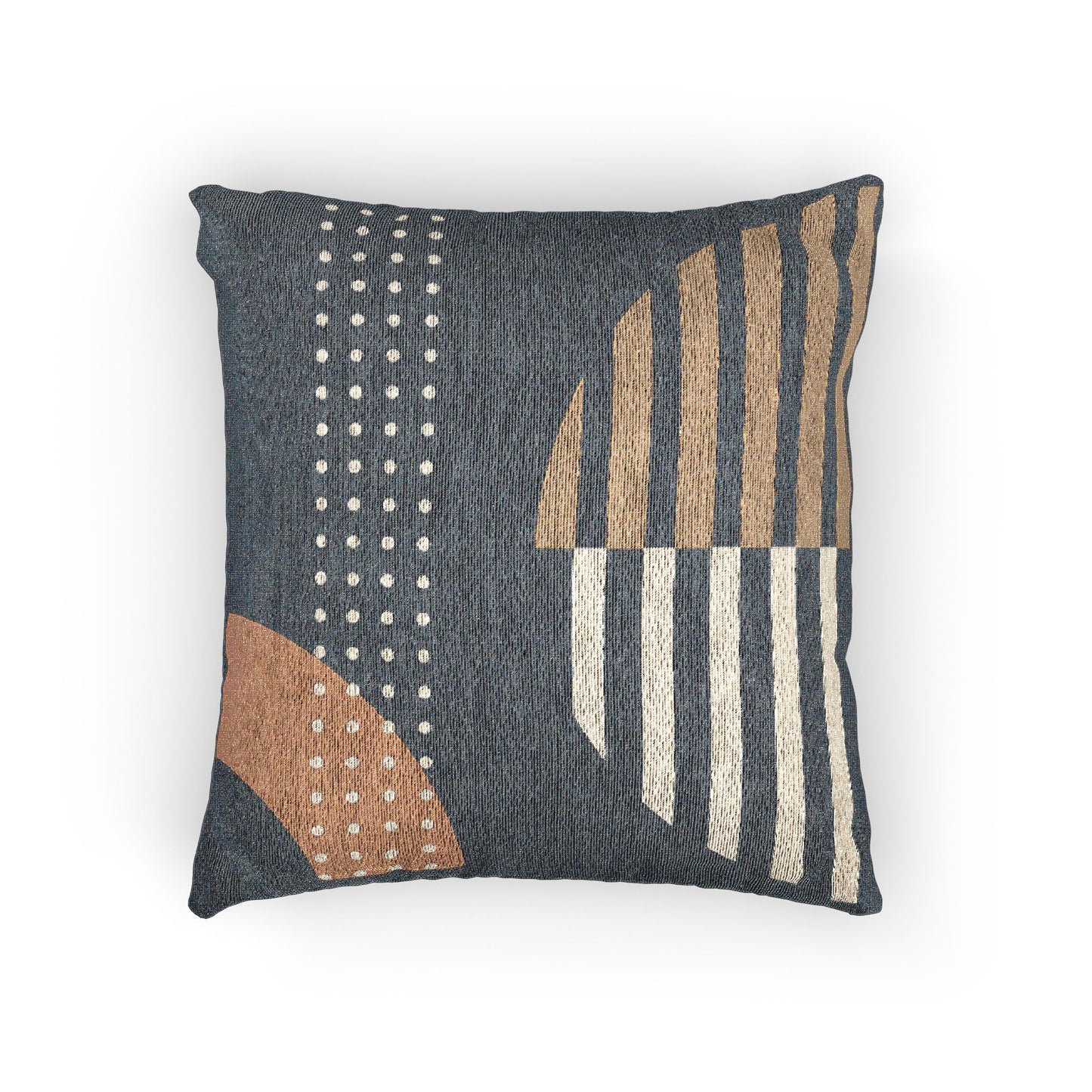 Orbit Grid Throw Pillow – Minimalism in Motion