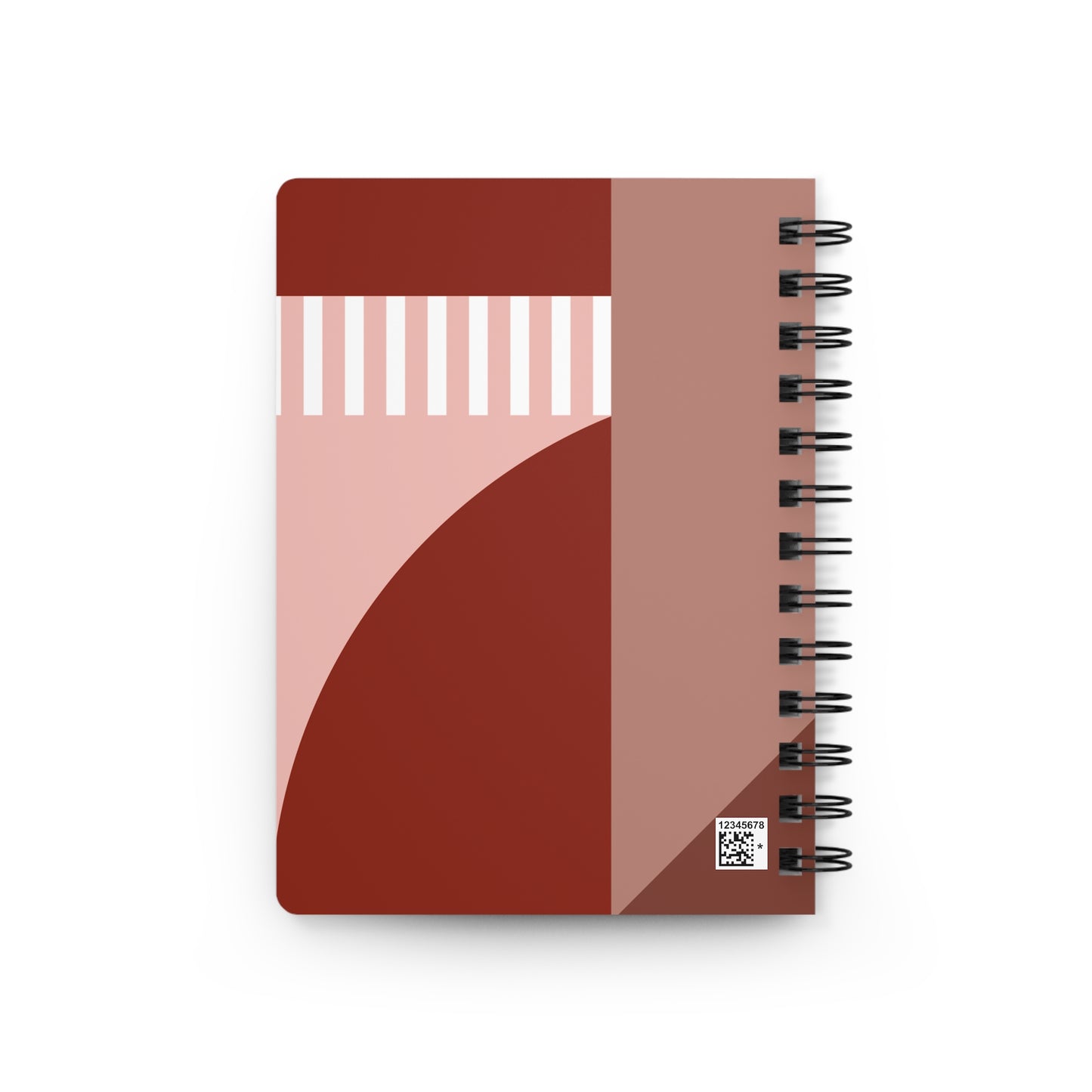 Abstract Architectural Study Notebook - Terracotta & Earth Tones | Stylish Notebook for Creative Writing, Sketching, Gift for Artists, Minimalist Stationery